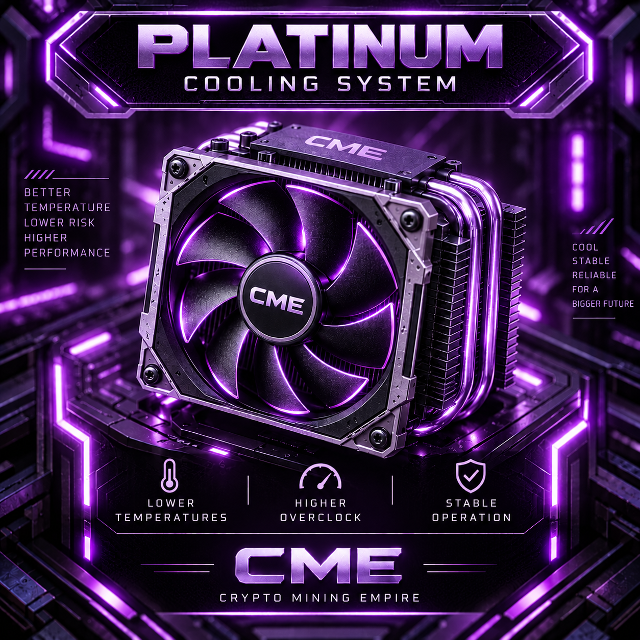 CME Platinum Cooling